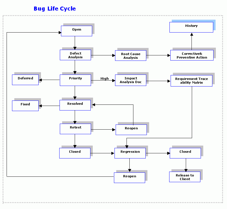Process for Bug Life Cycle